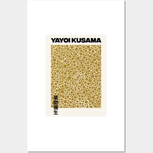 Yayoi Kusama Dots Exhibition Art Print, Yayoi Kusama Japanese Wall Art Posters and Art